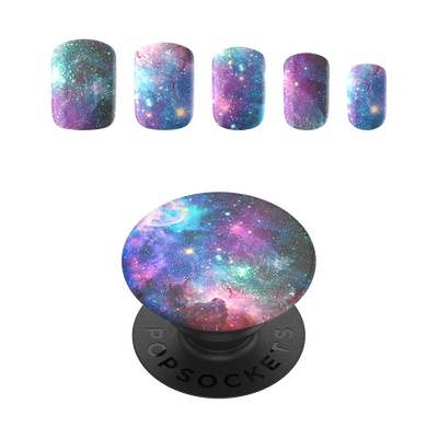 PopSockets Nails + PopGrip Blue Nebula
